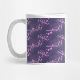 Lily grove dark violet and pink Mug